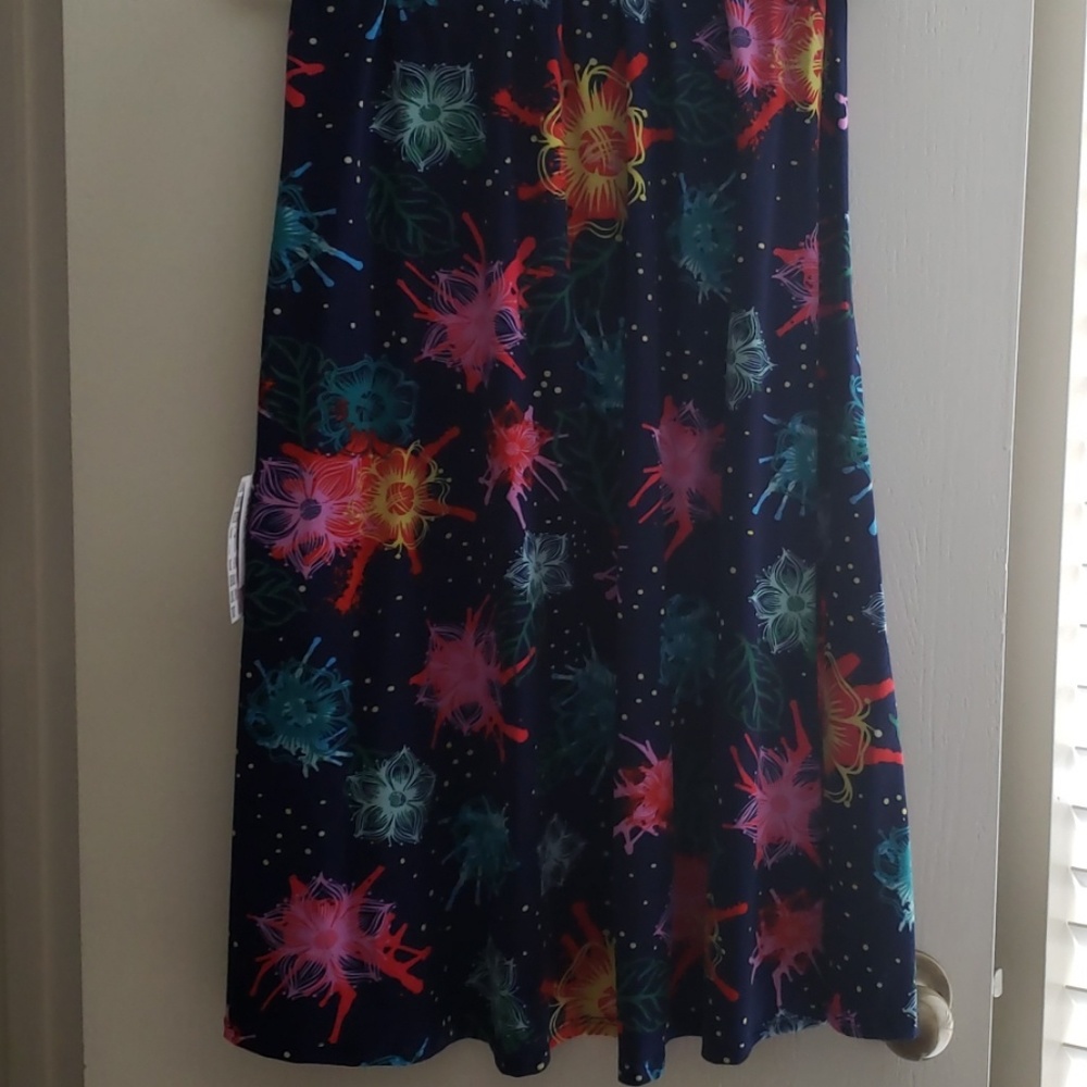 Lularoe Vibrant Colored Maxi
